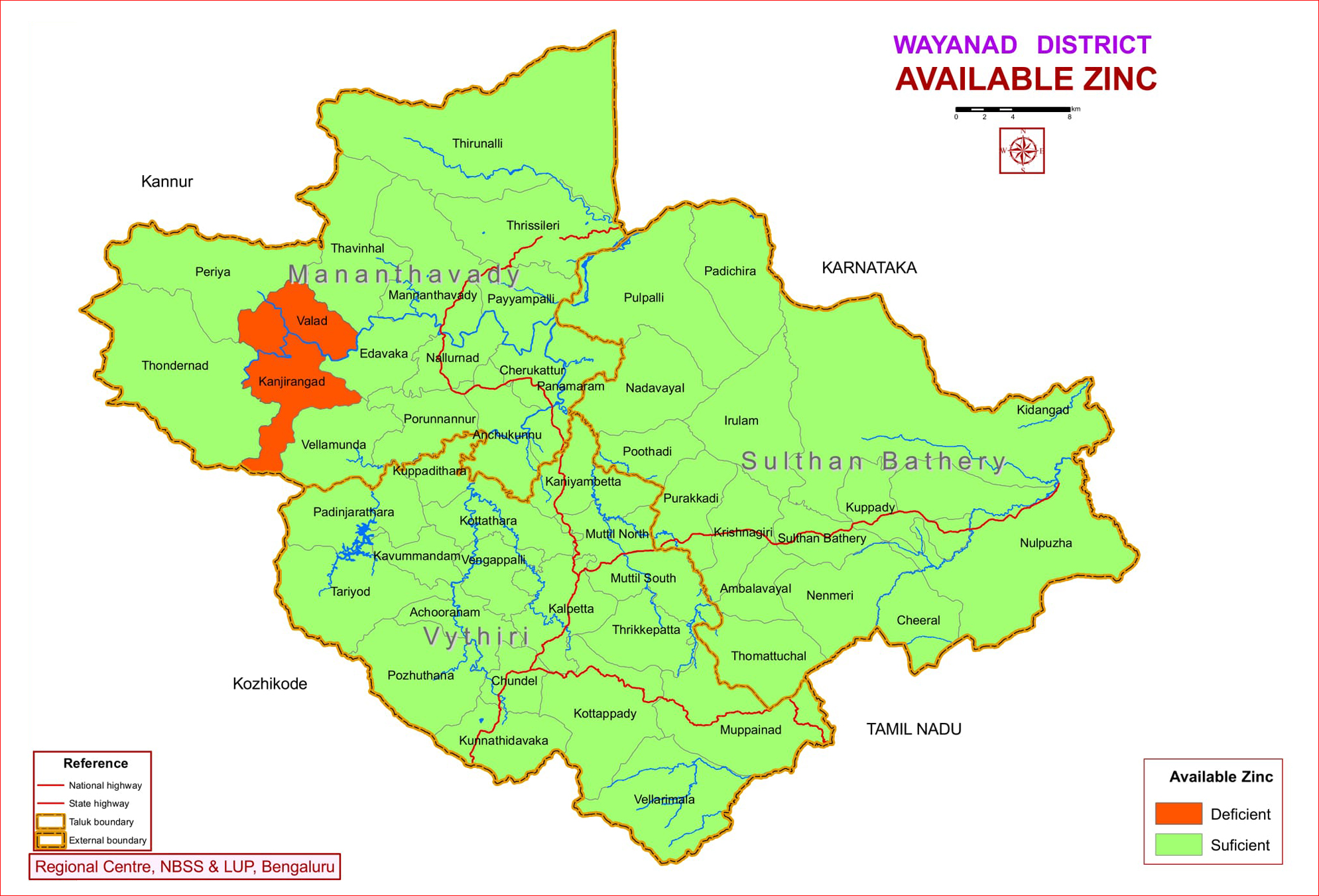 Available Zinc, Wayanad district